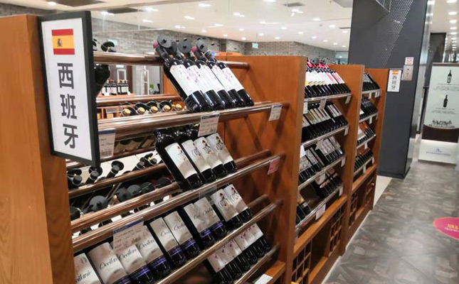 重慶保稅港區紅酒批發市場